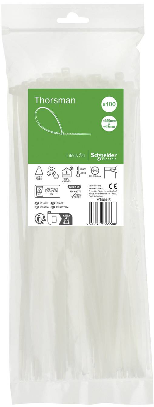 Schneider Electric IMT46415 Kabelbinder 100St.