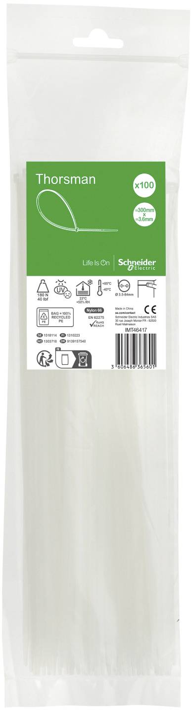 Schneider Electric IMT46417 Kabelbinder 100St.