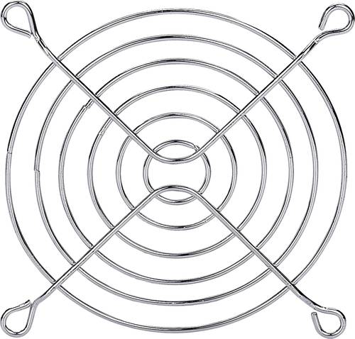 TRU COMPONENTS Lüftergitter (B x H) 110 mm x 110 mm Stahl