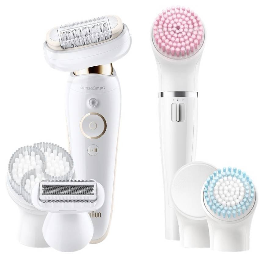 Braun Silk-epil 9 Flex SES 9100 3D Epilierer Weiß