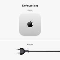 Apple Mac Mini (M4, 2024) Silber 16GB RAM 256GB SSD 10-Core CPU M4 (10-Core GPU) MU9D3D/A Apple Mac Mini (M4, 2024) Silber 16GB RAM 256GB SSD 10-Core CPU M4 (10-Core GPU) MU9D3D/A