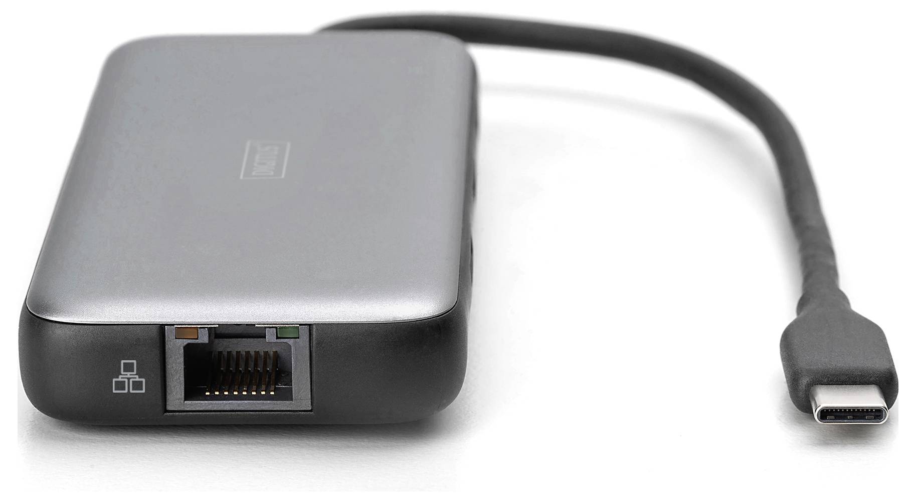 Digitus USB-C® Dockingstation DA-70914 inkl. Ladefunktion, integrierter Kartenleser, USB-C® Power Delivery