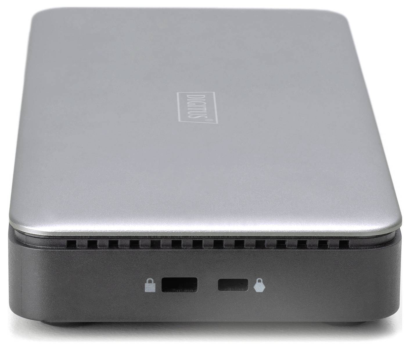 Digitus USB-C® Dockingstation DA-70917 inkl. Ladefunktion, integrierter Kartenleser, Unterstützt 8K@30Hz (1x) / 4K@30Hz (2x)