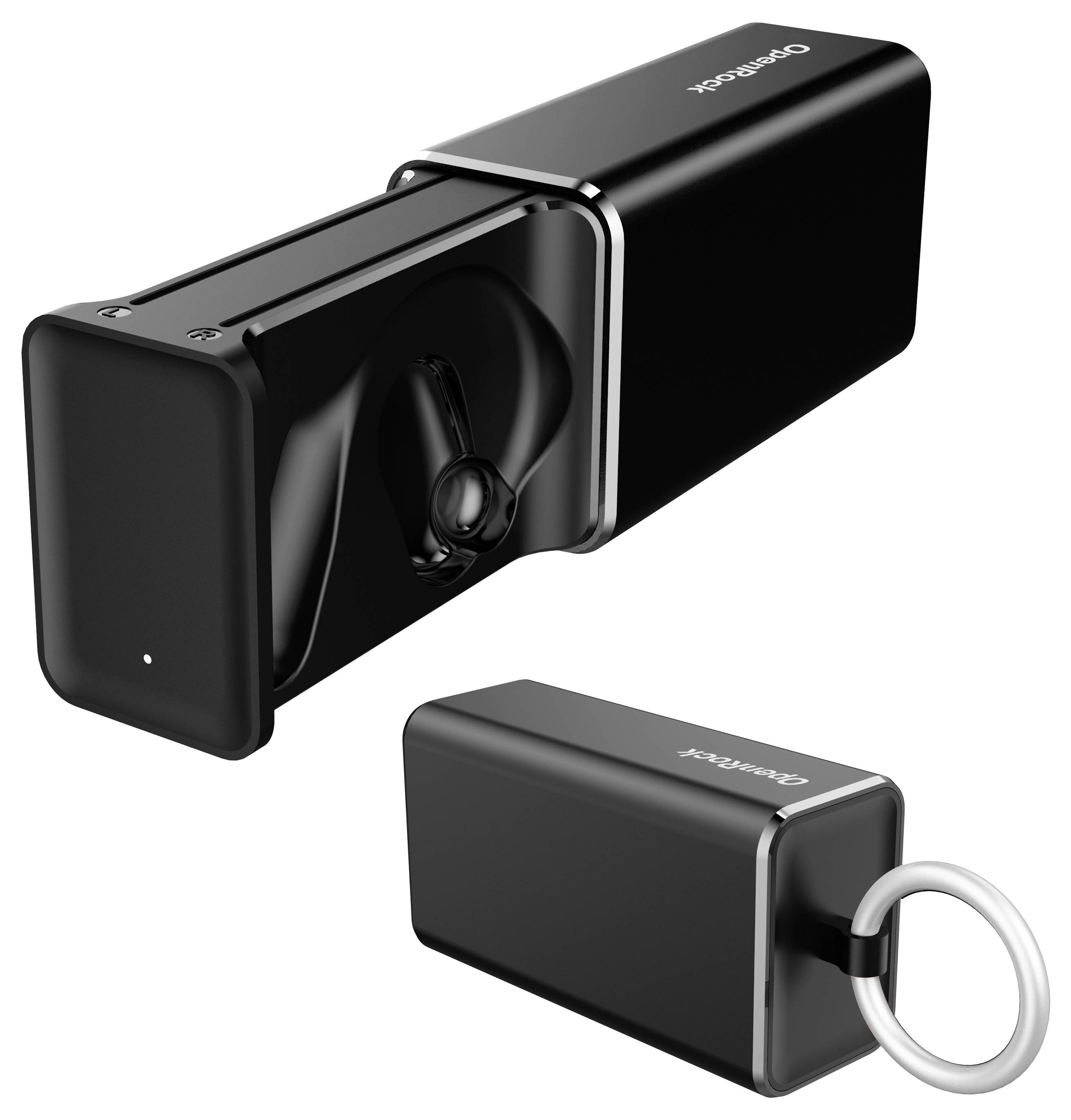 OneOdio OpenRock X Black In Ear Kopfhörer Bluetooth® Stereo Schwarz Sport