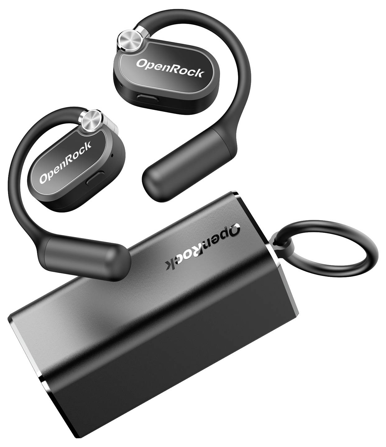 OneOdio OpenRock X Black In Ear Kopfhörer Bluetooth® Stereo Schwarz Sport