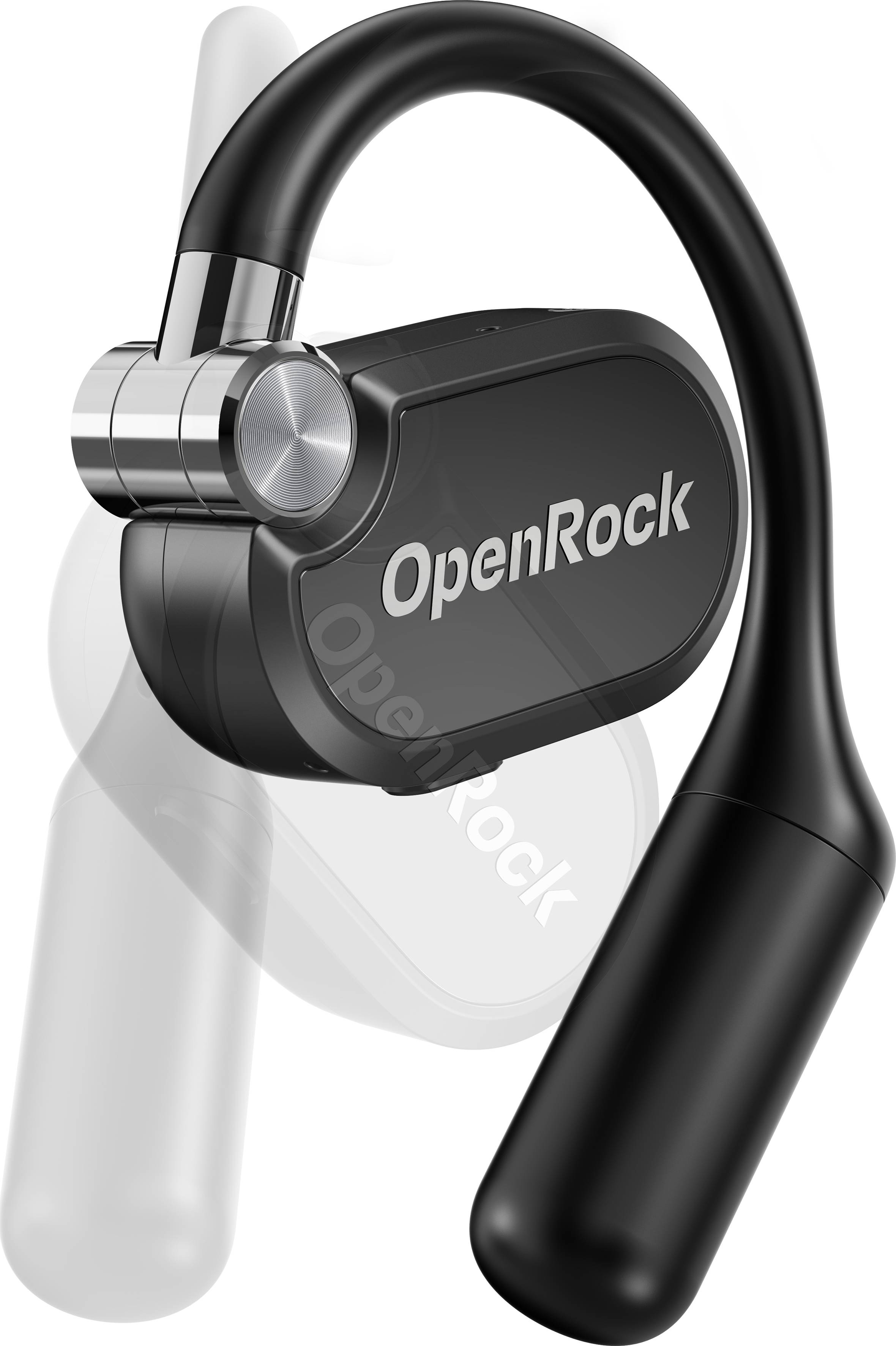 OneOdio OpenRock X Black In Ear Kopfhörer Bluetooth® Stereo Schwarz Sport