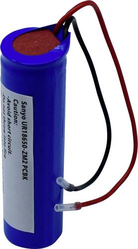 Sanyo UR18650-ZM2 PCBK Spezial-Akku 18650 Kabel Li-Ion 3.7 V 2420 mAh 1 St.
