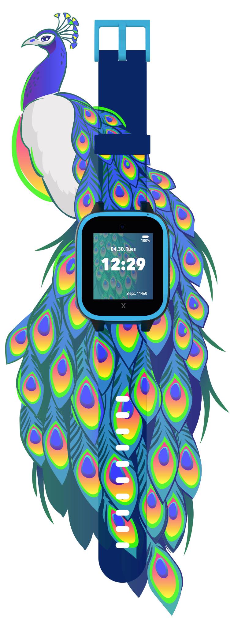 Xplora XGO3 Ersatzarmband Blau