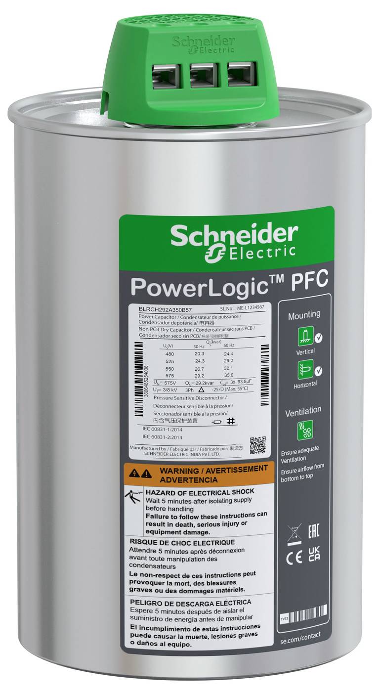 Schneider Electric 1 St. PFC Kondensator 93.8 µF 575V
