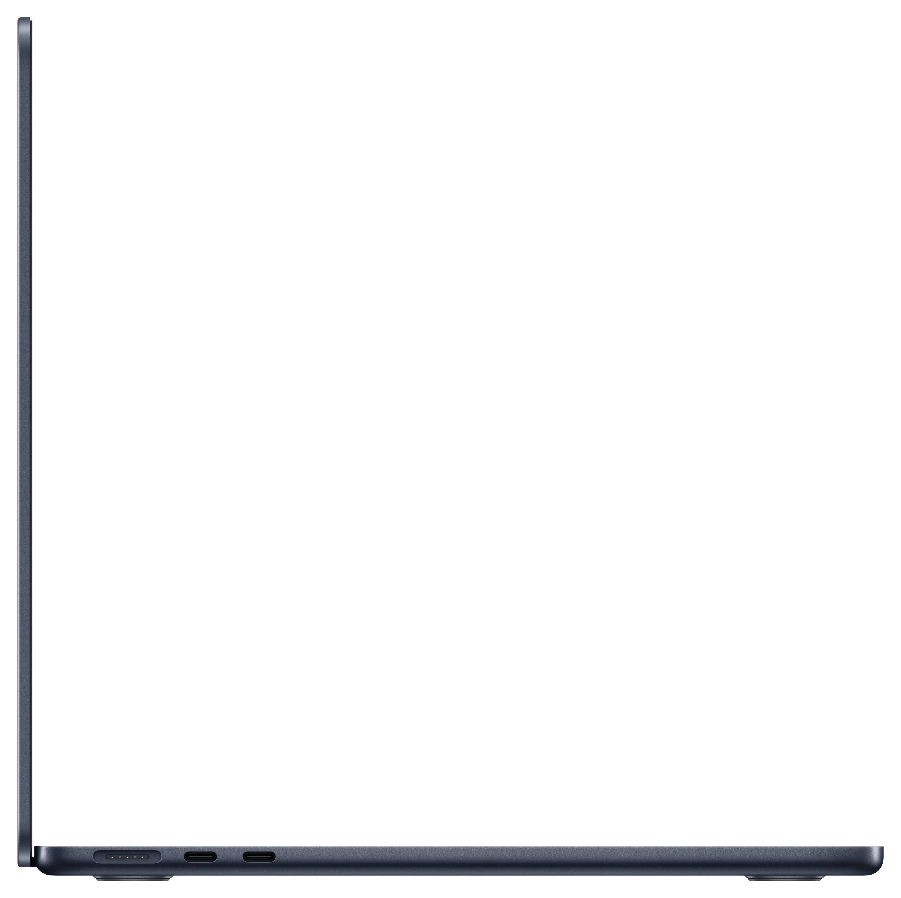 Apple MacBook Air 13 (M3, 2024) 33 cm (13 Zoll) 16 GB RAM 256 GB SSD 8-Core GPU Midnight MC8K4D/A