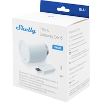 Shelly BLU TRV Heizkörperthermostat Einzelpackung Gateway, Heizkörperthermostat Bluetooth Low Energy, Wi-Fi Shelly BLU TRV Heizkörperthermostat Einzelpackung Gateway, Heizkörperthermostat Bluetooth Low Energy, Wi-Fi