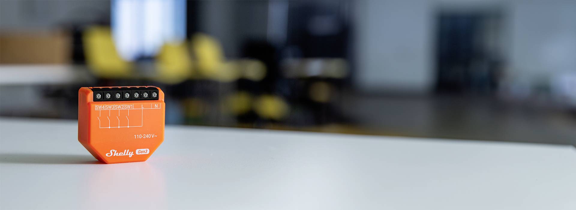 Shelly i4 Gen3 Szenarienmodul Bluetooth, Wi-Fi
