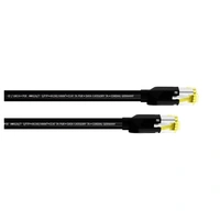 Cordial 15582 RJ45 Netzwerkkabel, Patchkabel CAT 7a S/FTP 15.00m Schwarz PUR-Mantel 1St. Cordial 15582 RJ45 Netzwerkkabel, Patchkabel CAT 7a S/FTP 15.00m Schwarz PUR-Mantel 1St.