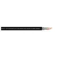 Cordial 15598 RJ45 Netzwerkkabel, Patchkabel CAT 7a S/FTP 25.00m Schwarz PUR-Mantel 1St. Cordial 15598 RJ45 Netzwerkkabel, Patchkabel CAT 7a S/FTP 25.00m Schwarz PUR-Mantel 1St.