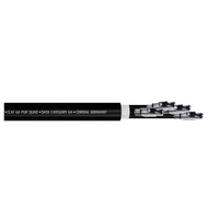 Cordial 15654 RJ45 Netzwerkkabel, Patchkabel CAT 6a S/FTP 3.00m Schwarz PUR-Mantel 1St. Cordial 15654 RJ45 Netzwerkkabel, Patchkabel CAT 6a S/FTP 3.00m Schwarz PUR-Mantel 1St.
