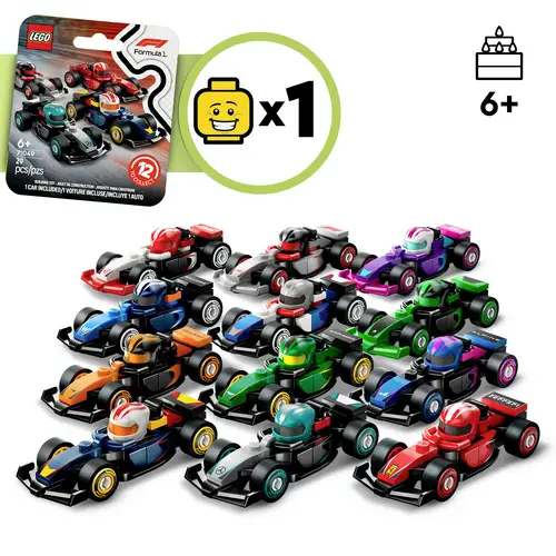 71049 LEGO® Minifigures F1 Rennwagen zum Sammeln 71049 LEGO® Minifigures F1 Rennwagen zum Sammeln
