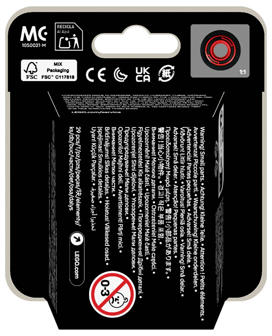 71049 LEGO® Minifigures F1 Rennwagen zum Sammeln