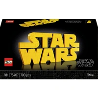 75407 LEGO® STAR WARS™ Star Wars Logo aus LEGO Steinen 75407 LEGO® STAR WARS™ Star Wars Logo aus LEGO Steinen