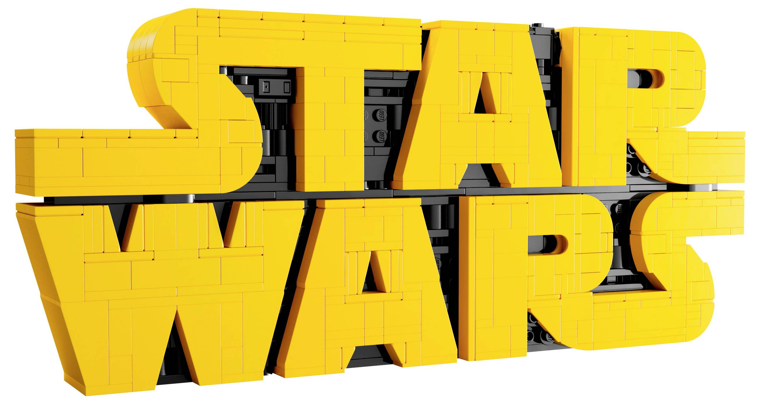 75407 LEGO® STAR WARS™ Star Wars Logo aus LEGO Steinen