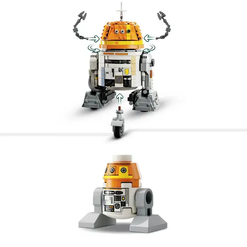 75416 LEGO® STAR WARS™ Astromech-Droide Chopper (C1-10P) 75416 LEGO® STAR WARS™ Astromech-Droide Chopper (C1-10P)