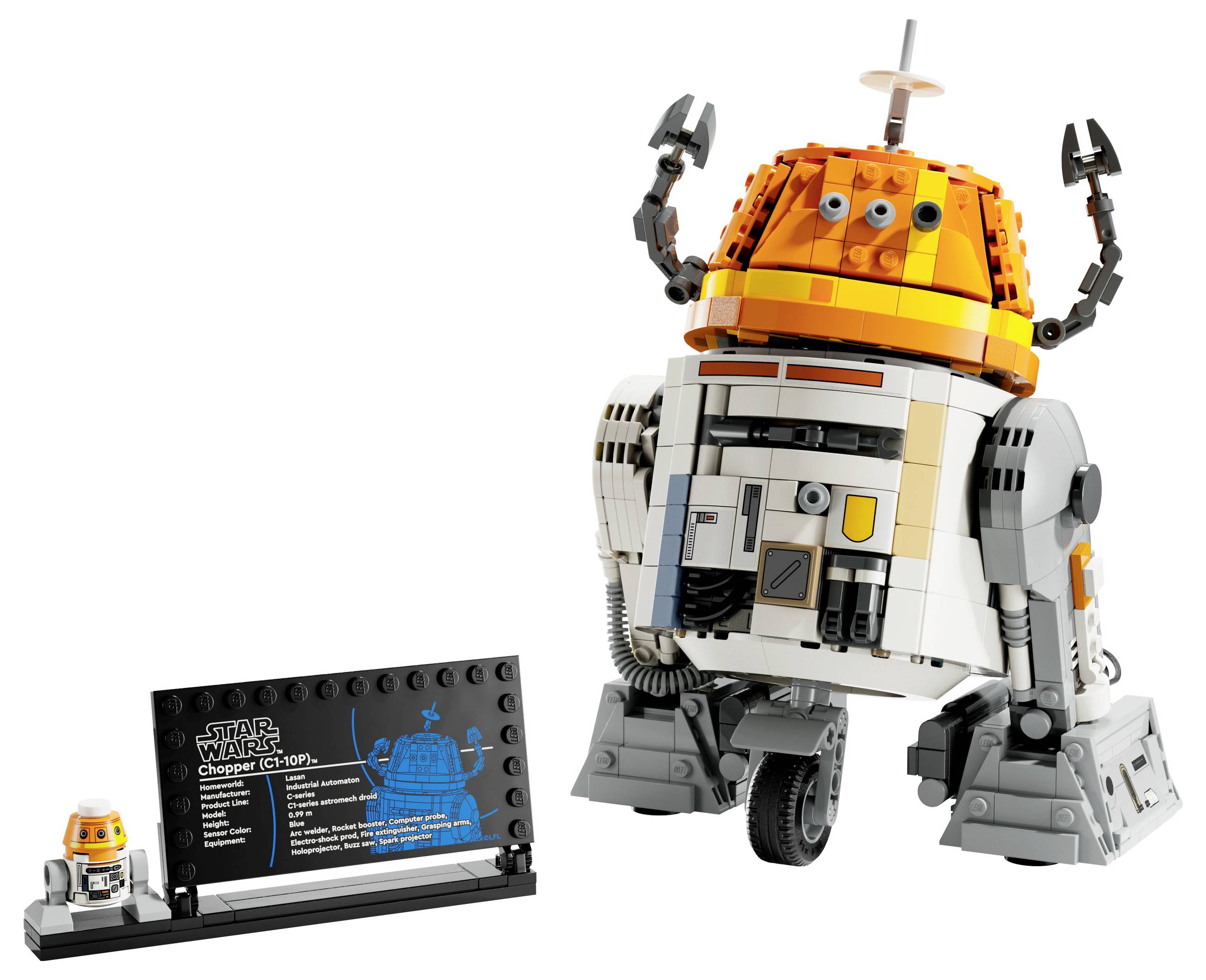 75416 LEGO® STAR WARS™ Astromech-Droide Chopper (C1-10P)