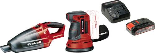 Einhell 4064161394183 Akku-Exzenterschleifer Starter Set 18 V Ø 125 mm