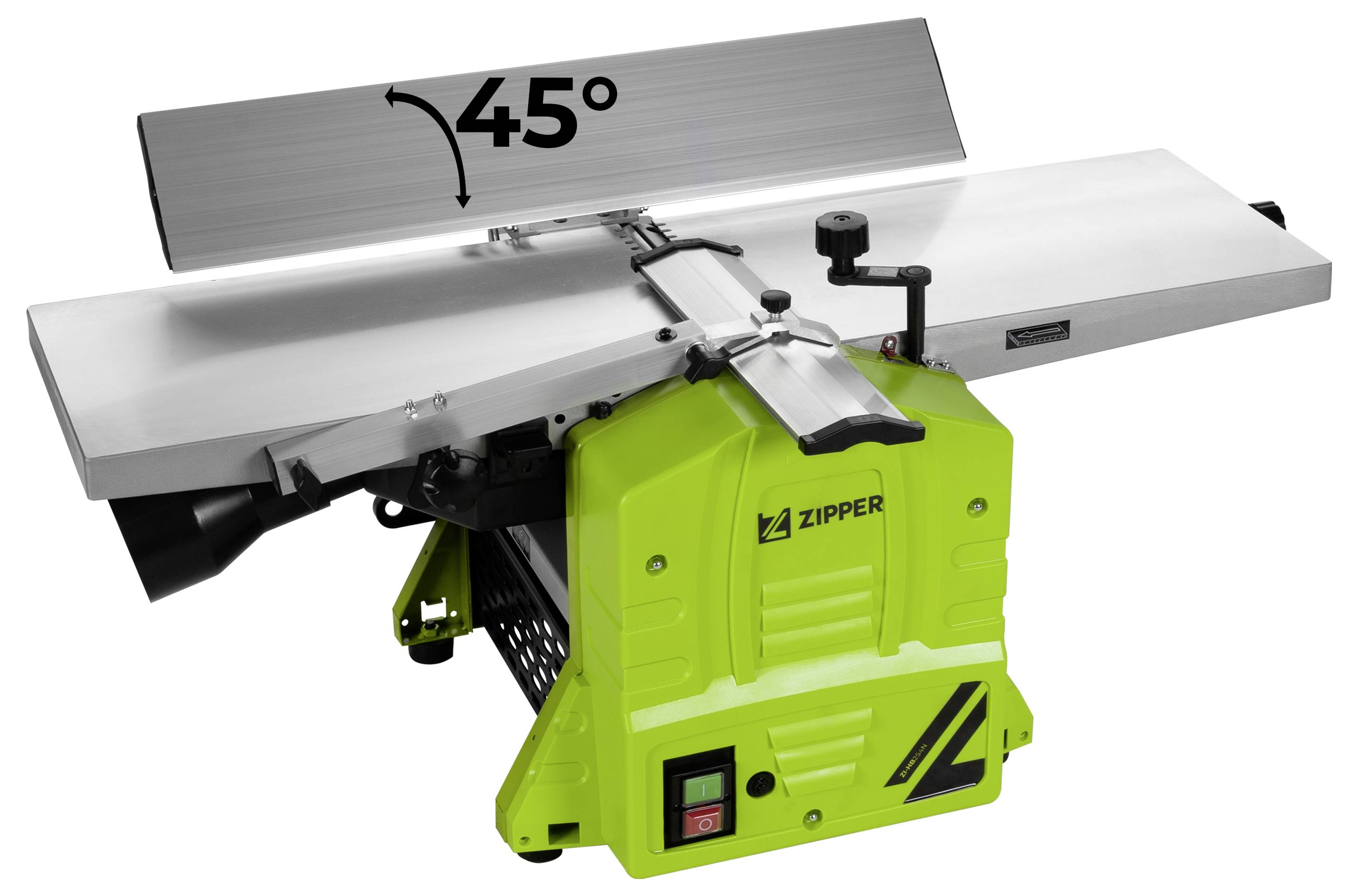 Zipper ZI-HB254N Abricht- und Dickenhobelmaschine 1500W