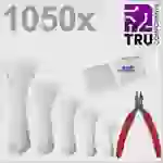 TRU COMPONENTS TC-13377616 T24CA115 Kabelbinder Weiß UV-stabilisiert 1050St. TRU COMPONENTS TC-13377616 T24CA115 Kabelbinder Weiß UV-stabilisiert 1050St.
