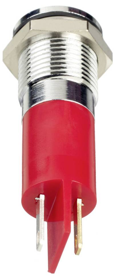 APEM Q14P1CXXR24E LED-Signalleuchte Rot Prominent 330 mcd