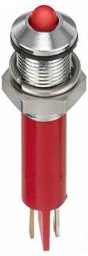 APEM Q8P1CXXR24E LED-Signalleuchte Rot Prominent 80 mcd