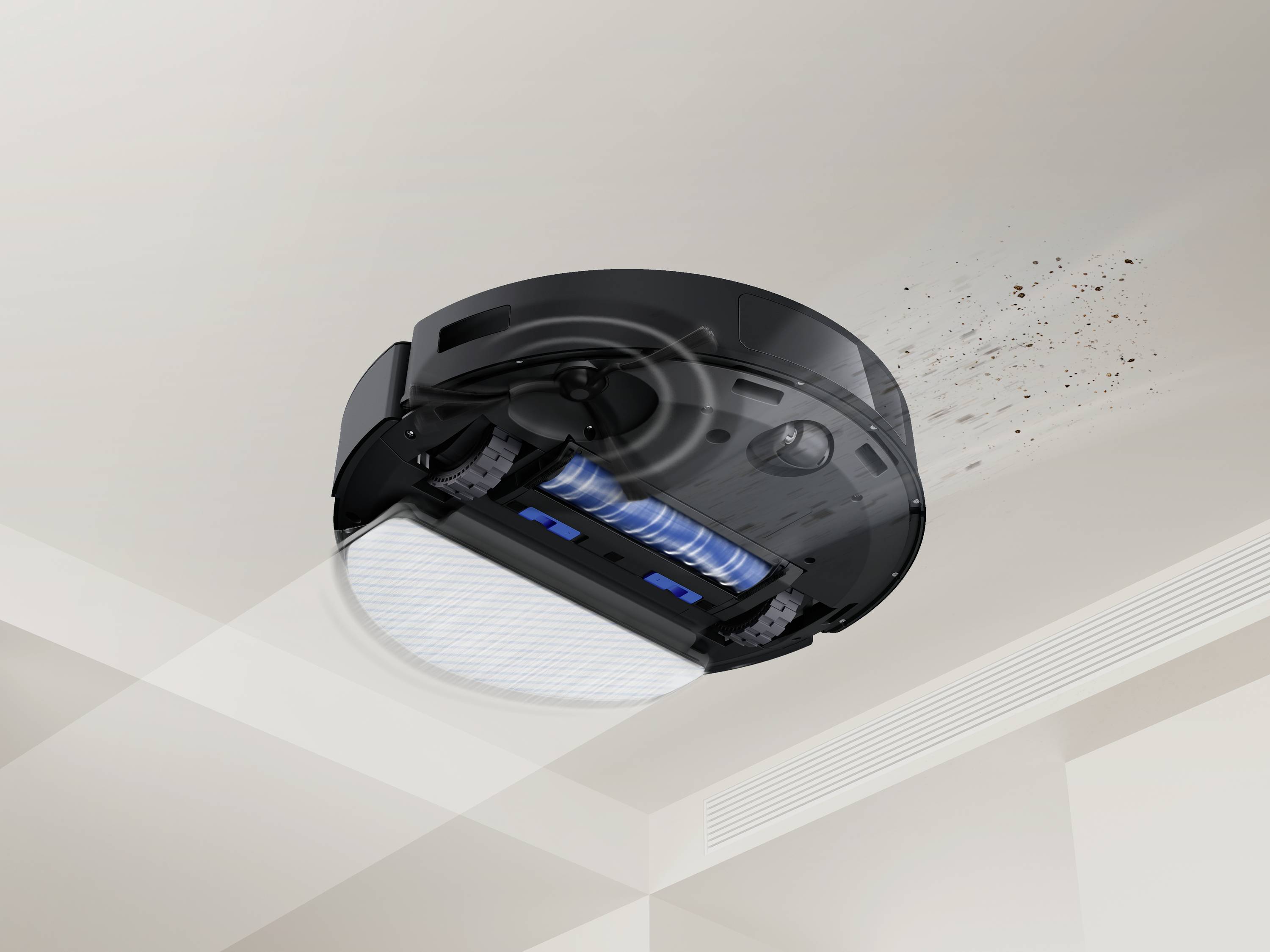 ECOVACS DEEBOT N20 Pro Plus Saug-und Wischroboter Schwarz Beutellos, Zyklon-Technik