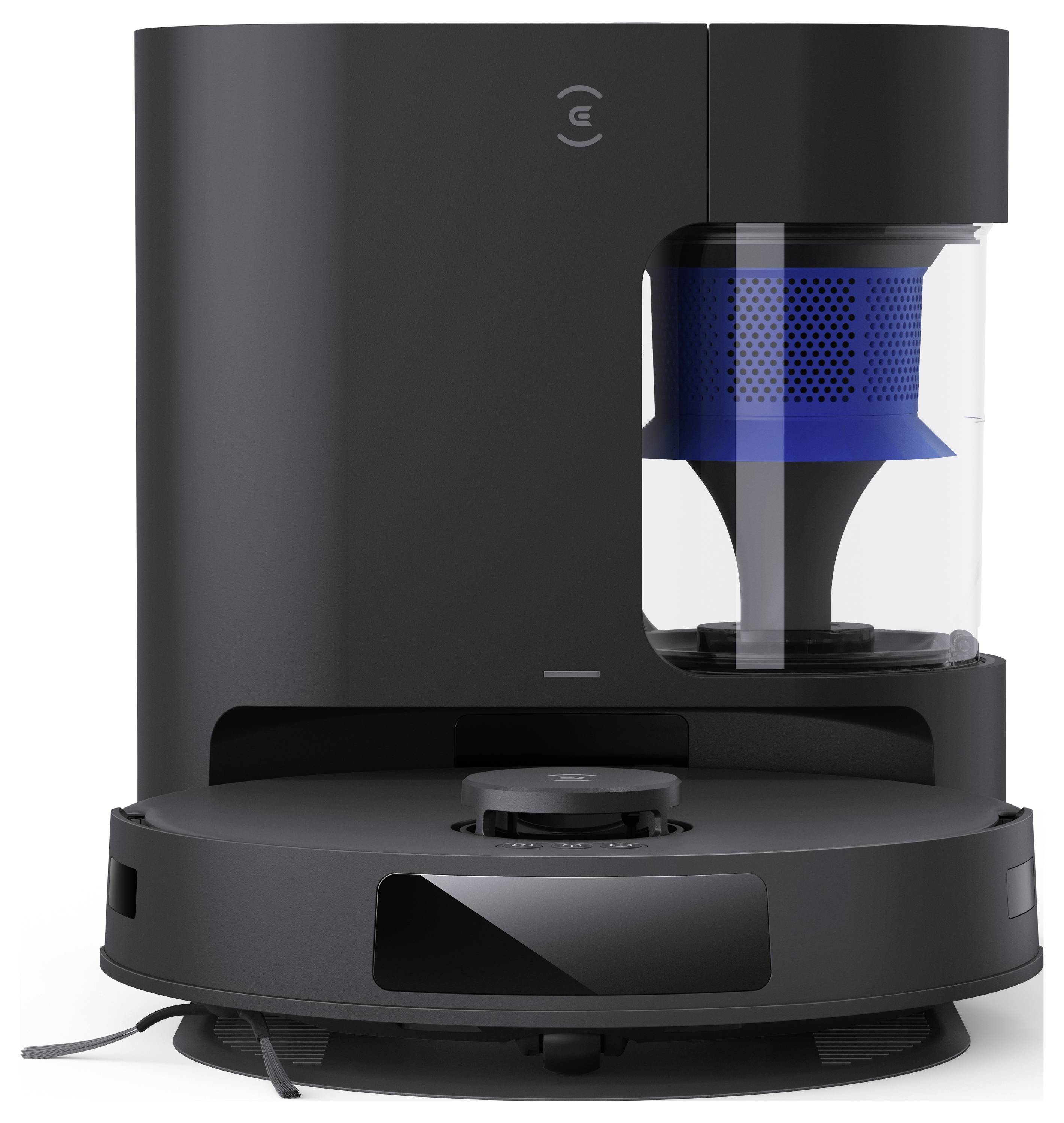 ECOVACS DEEBOT N20 Pro Plus Saug-und Wischroboter Schwarz Beutellos, Zyklon-Technik