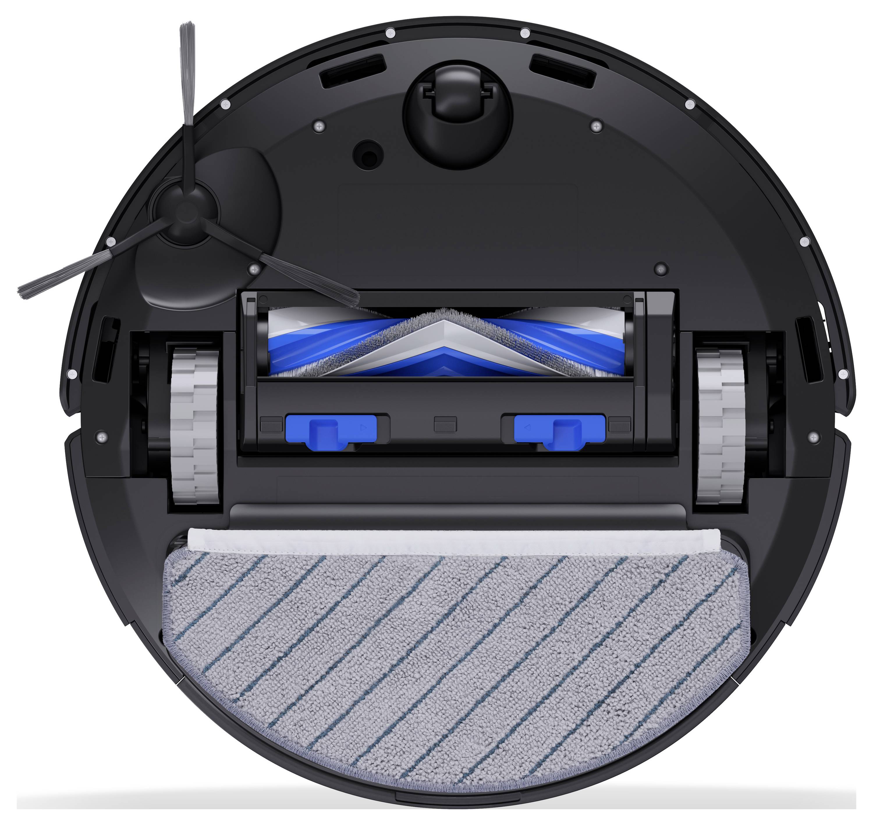 ECOVACS DEEBOT N20 Pro Plus Saug-und Wischroboter Schwarz Beutellos, Zyklon-Technik