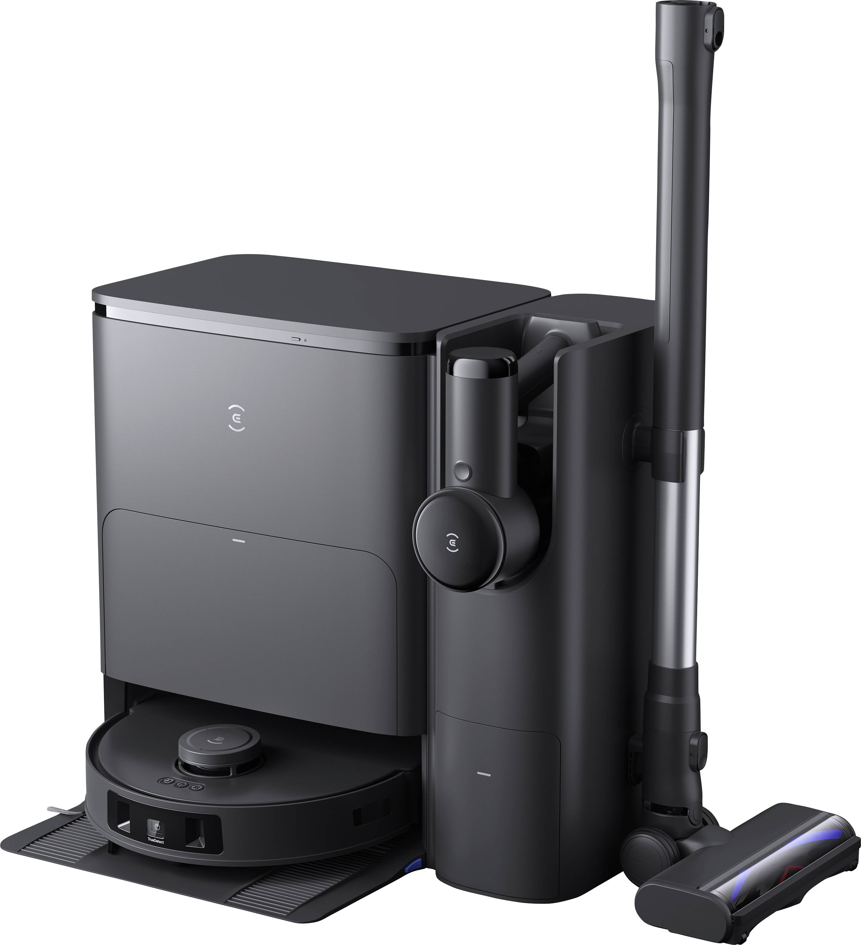 ECOVACS DEEBOT T30S COMBO COMPLETE Saug-und Wischroboter Schwarz