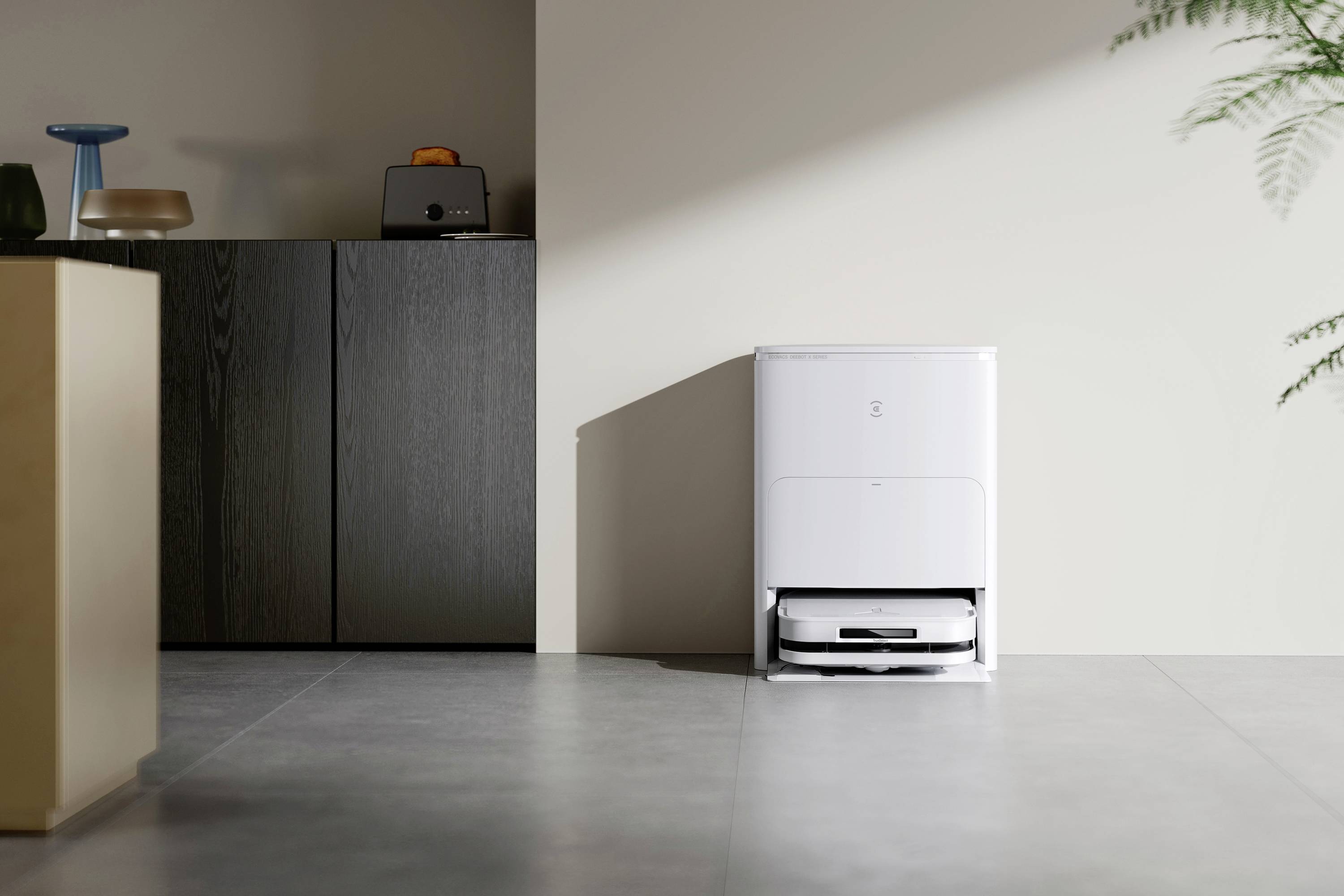 ECOVACS DEEBOT X5 OMNI Saug-und Wischroboter Weiß