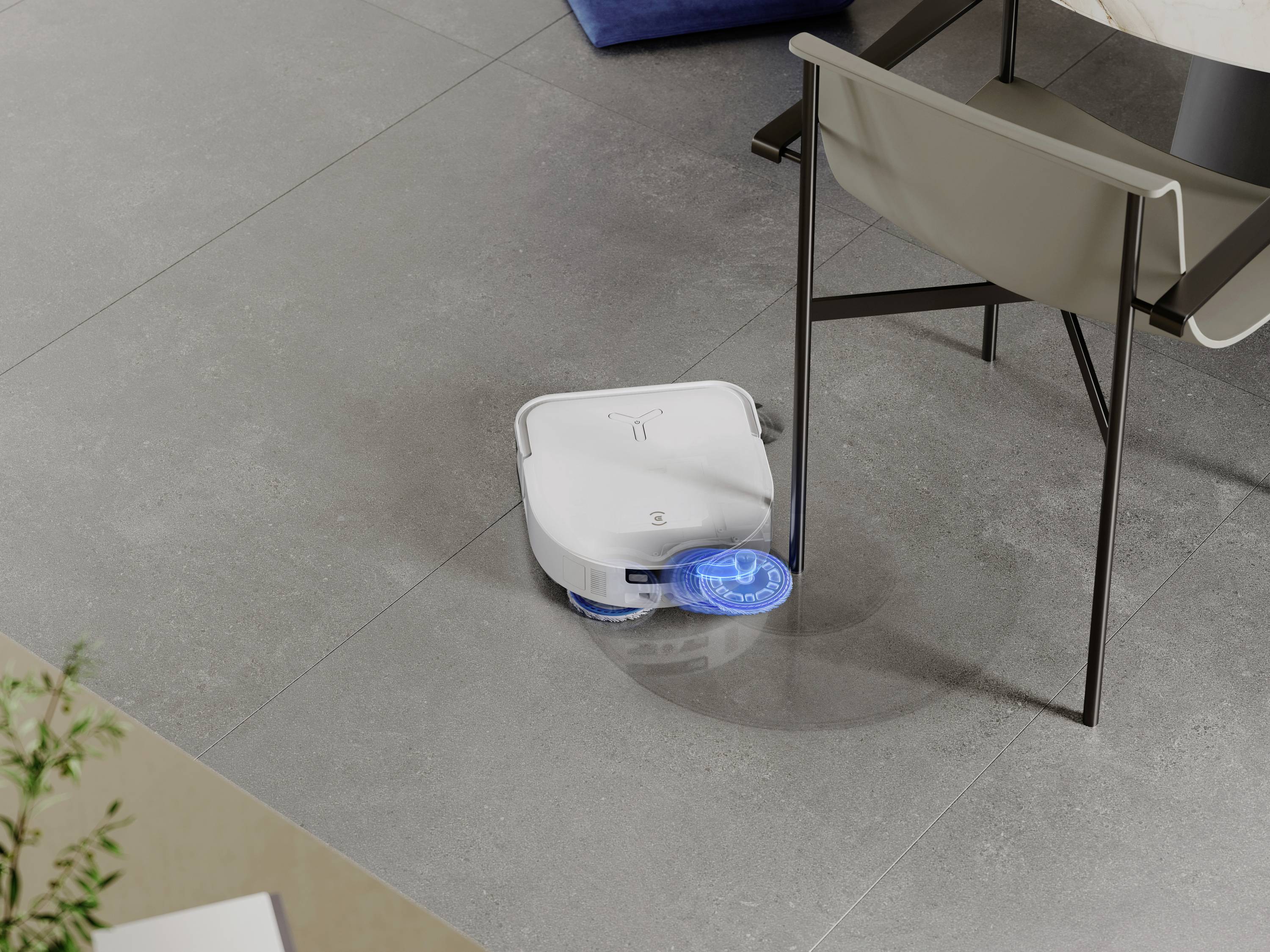 ECOVACS DEEBOT X5 OMNI Saug-und Wischroboter Weiß