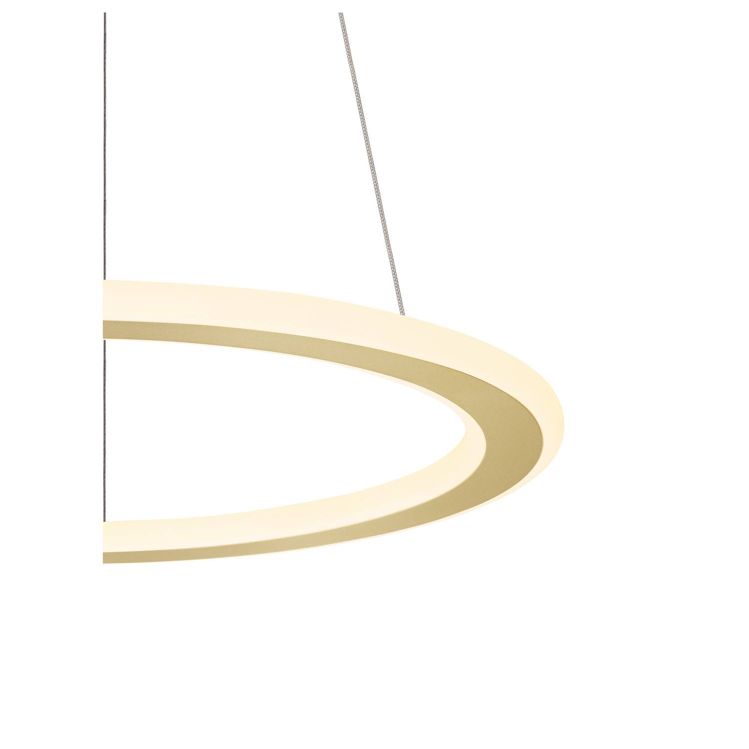 SLV ONE FLAT 1007857 Pendelleuchte LED EEK: D (A - G) 23W Schwarz