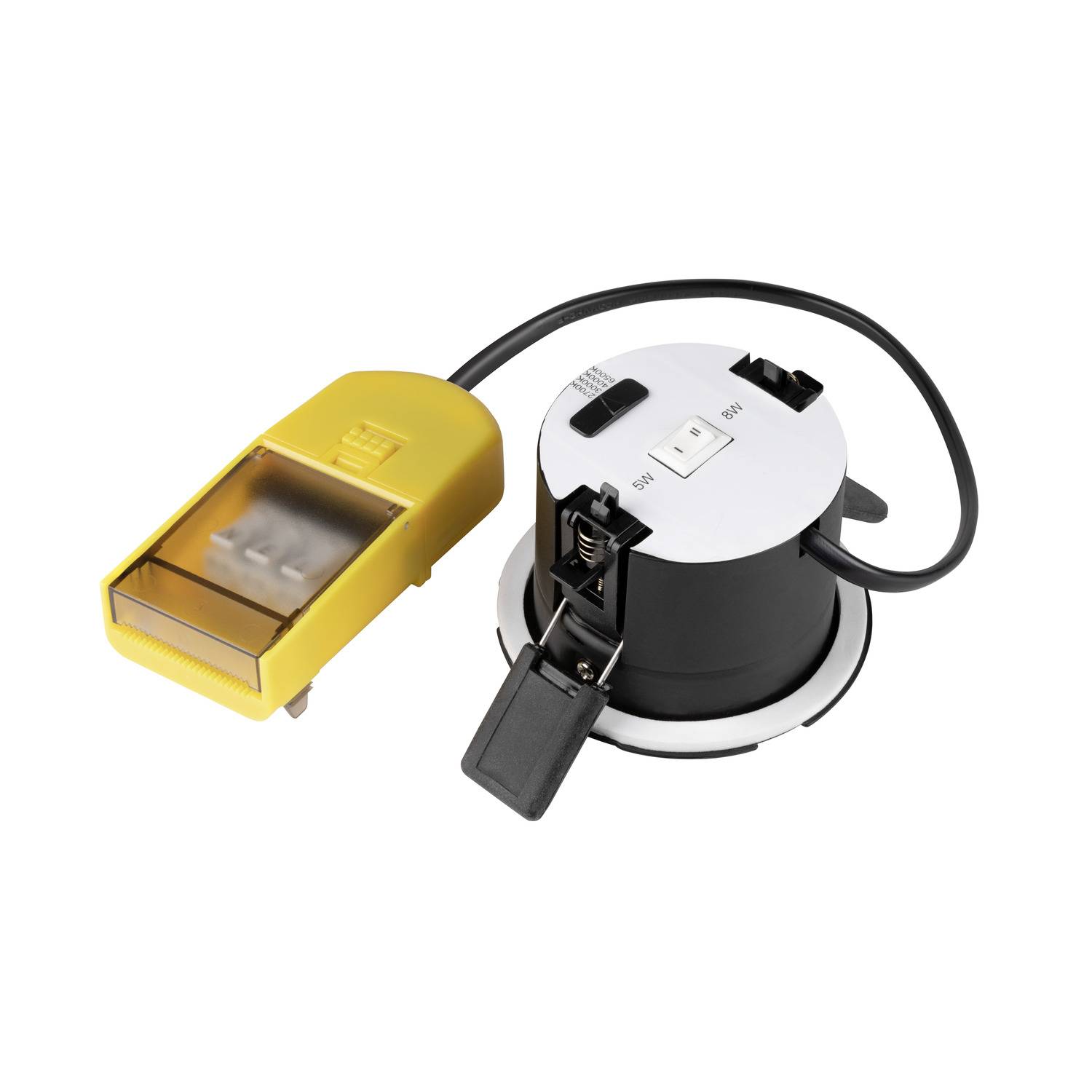 SLV UNIVERSAL DOWNLIGHT 1008066 Deckenleuchte LED D (A - G) 7W Schwarz