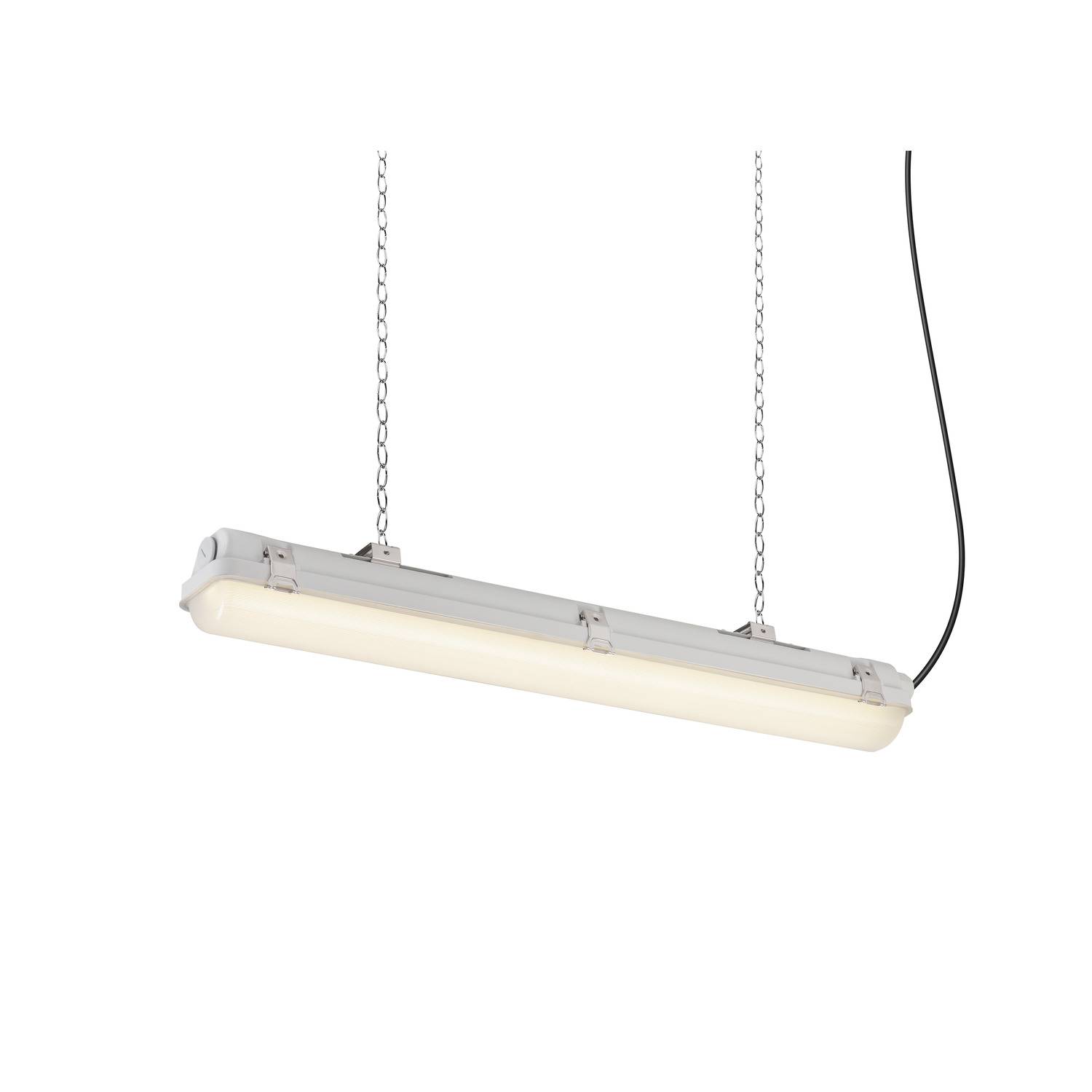 SLV Waterproof V DALI 600 Aufbauleuchte EEK: C (A - G) LED 18W Neutralweiß Grau