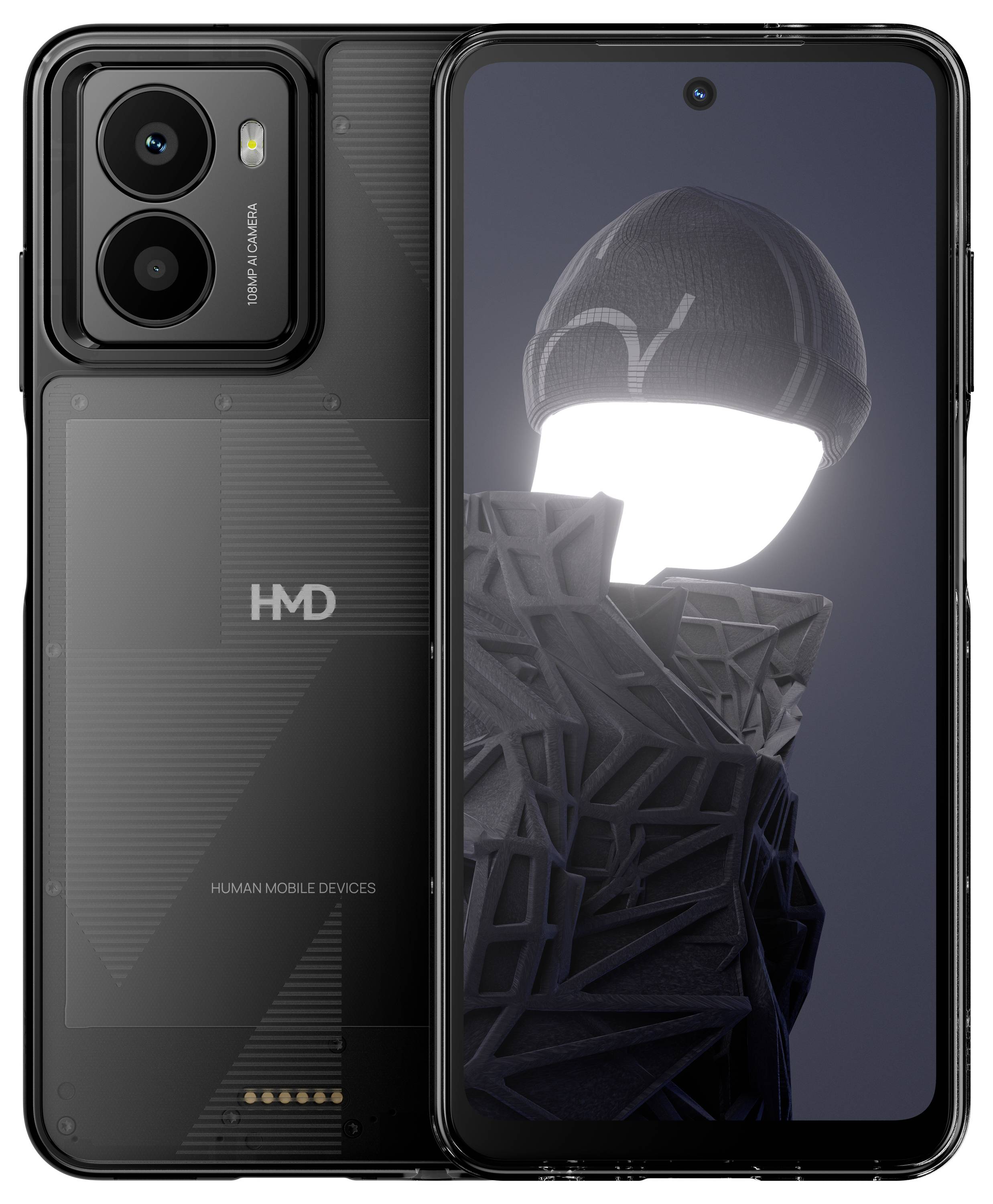 HMD Fusion 256GB Grau 16.7cm (6.56 Zoll) Smartphone