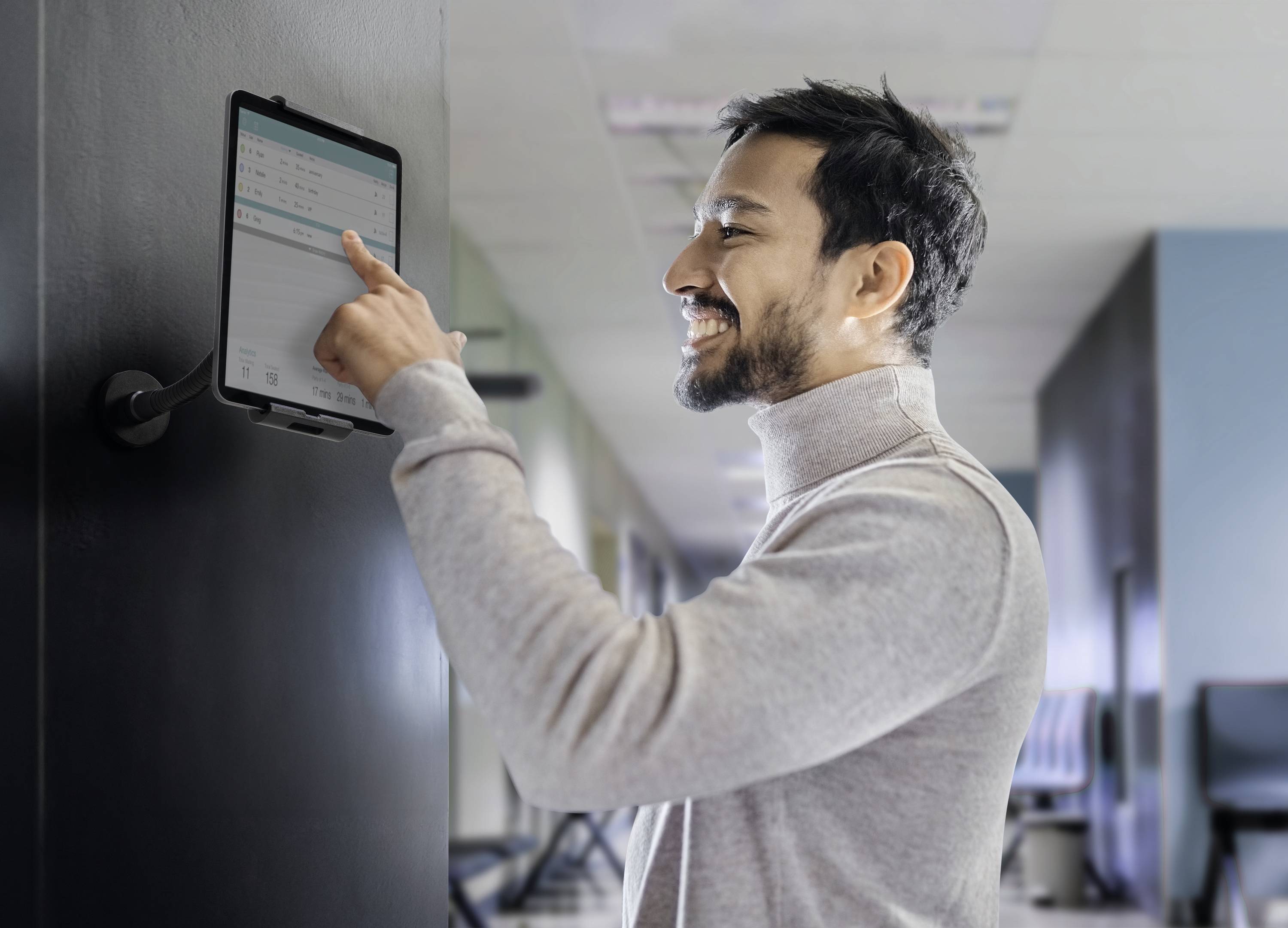 Durable TOUGH WALL/TABLE Tablet-Halterung Universal 7 - 13" Tablets 17,8cm (7") - 33cm (13")