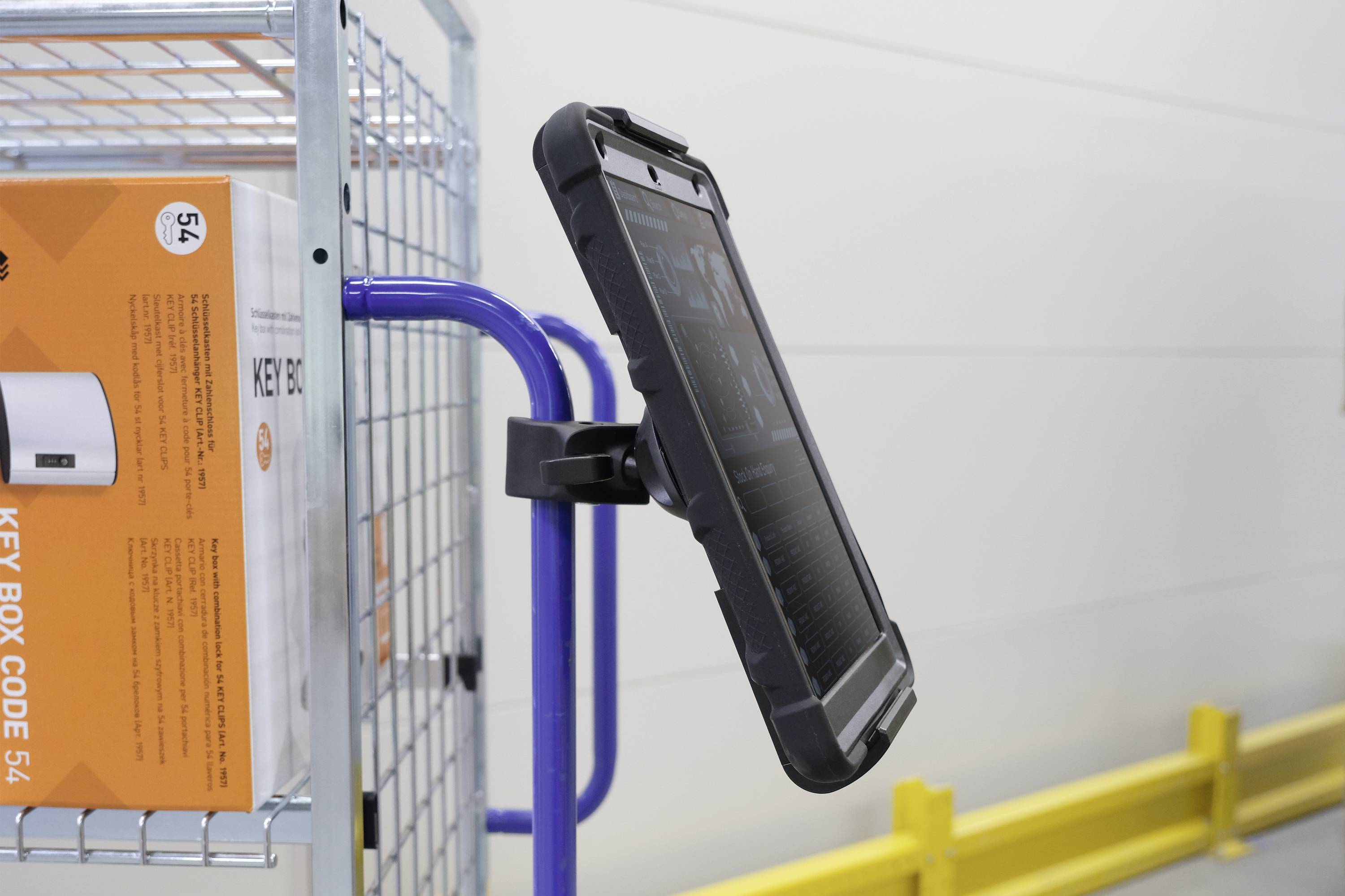 Durable TOUGH CLAMP XL Tablet Klemmhalterung Universal 7 - 13" Tablets 17,8cm (7") - 33cm (13")