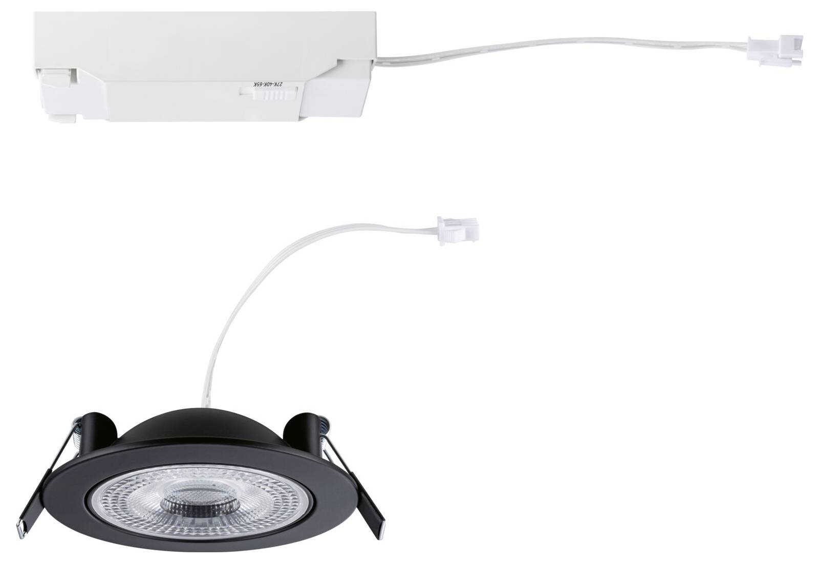 Paulmann 92257 Aumus LED-Einbauleuchte LED 5W Schwarz