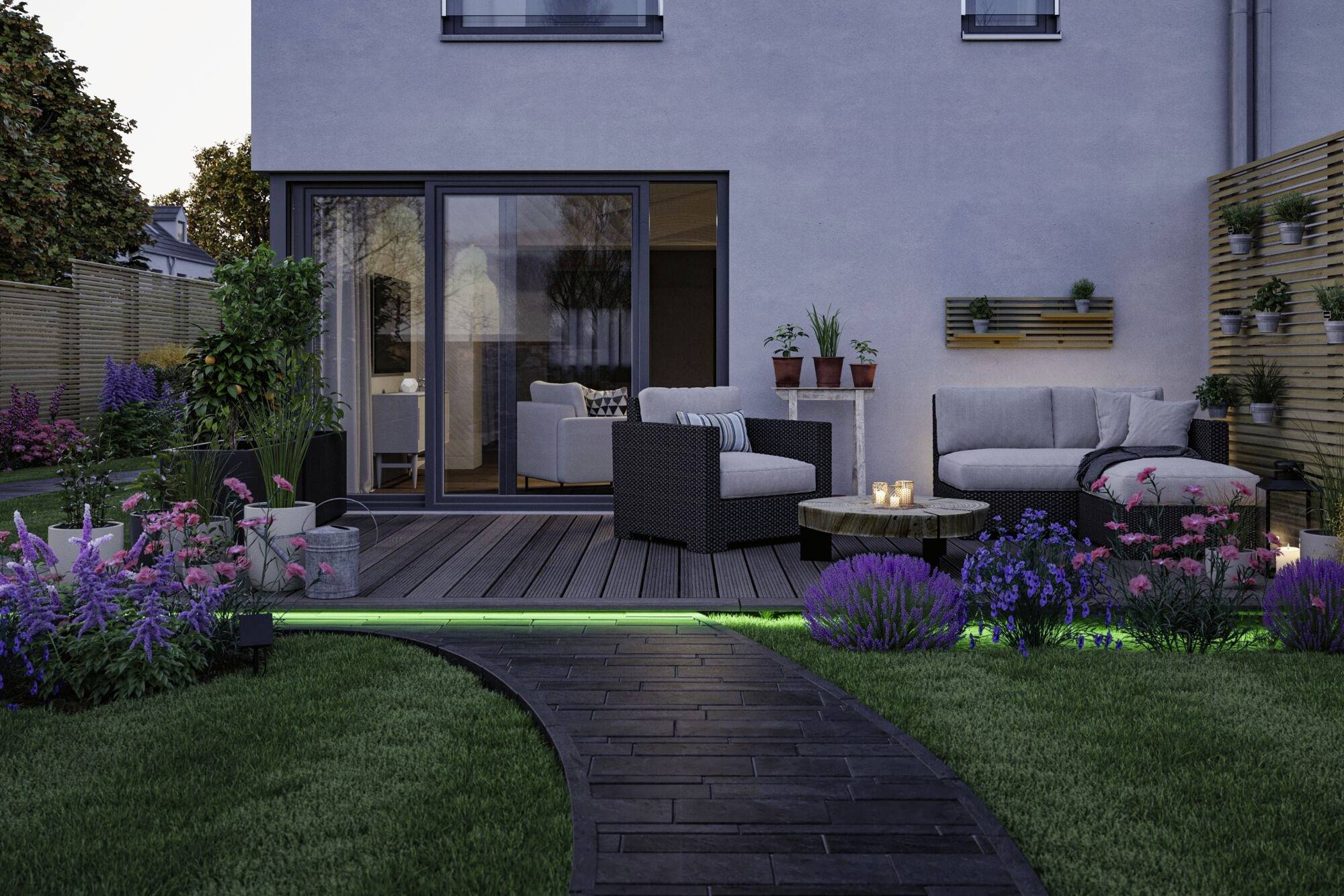 Paulmann 71194 Solar-Lichtschlauch 3.2W Schwarz