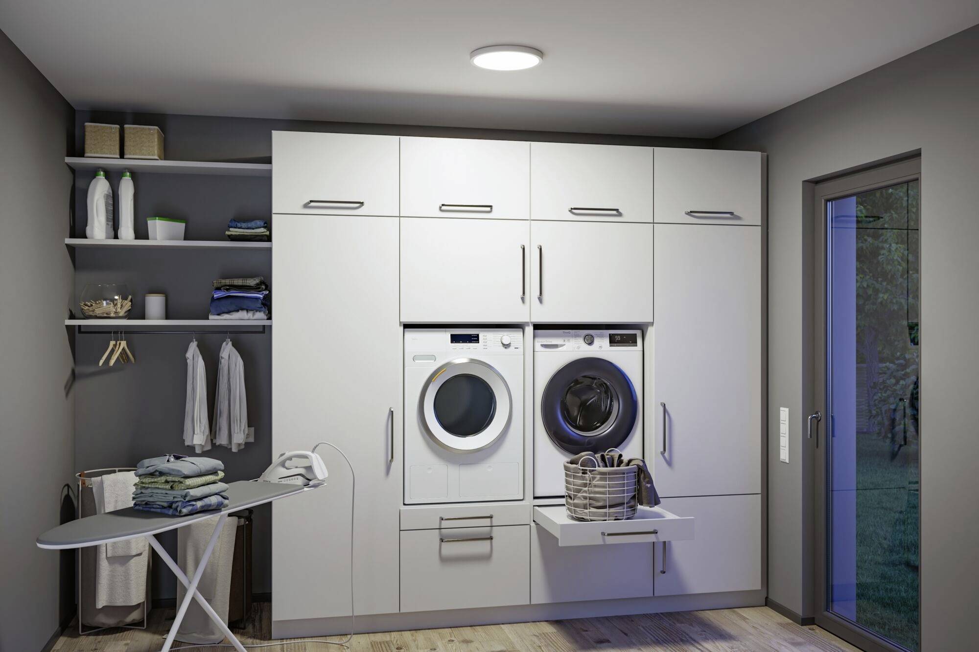 Paulmann Alya 71187 LED-Panel 29W Warmweiß Weiß