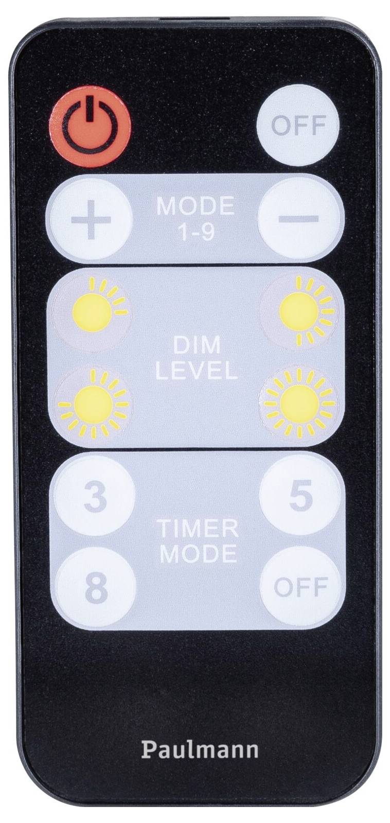 Paulmann 71193 Solar-Lichtschlauch 2.8W Warmweiß Schwarz