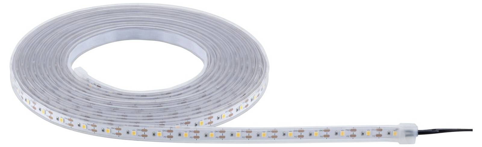 Paulmann 71193 Solar-Lichtschlauch 2.8W Warmweiß Schwarz