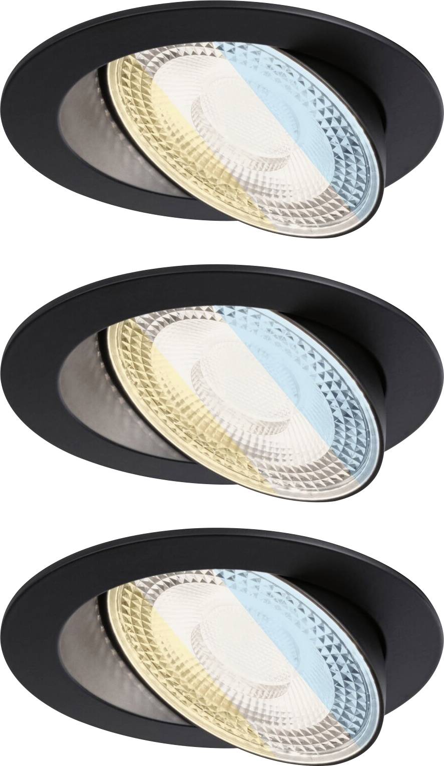 Paulmann 92258 Aumus LED-Einbauleuchte LED 5W Schwarz