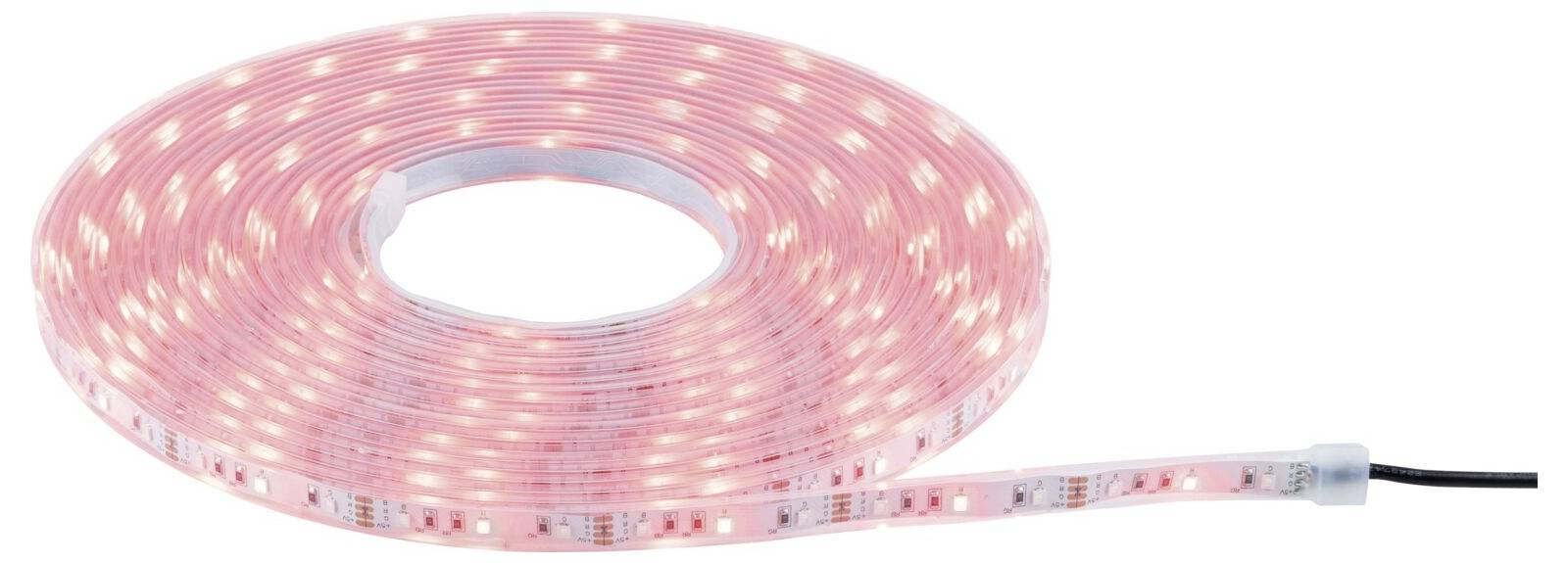 Paulmann 71196 Solar-Lichtschlauch 3.8W Schwarz, Weiß