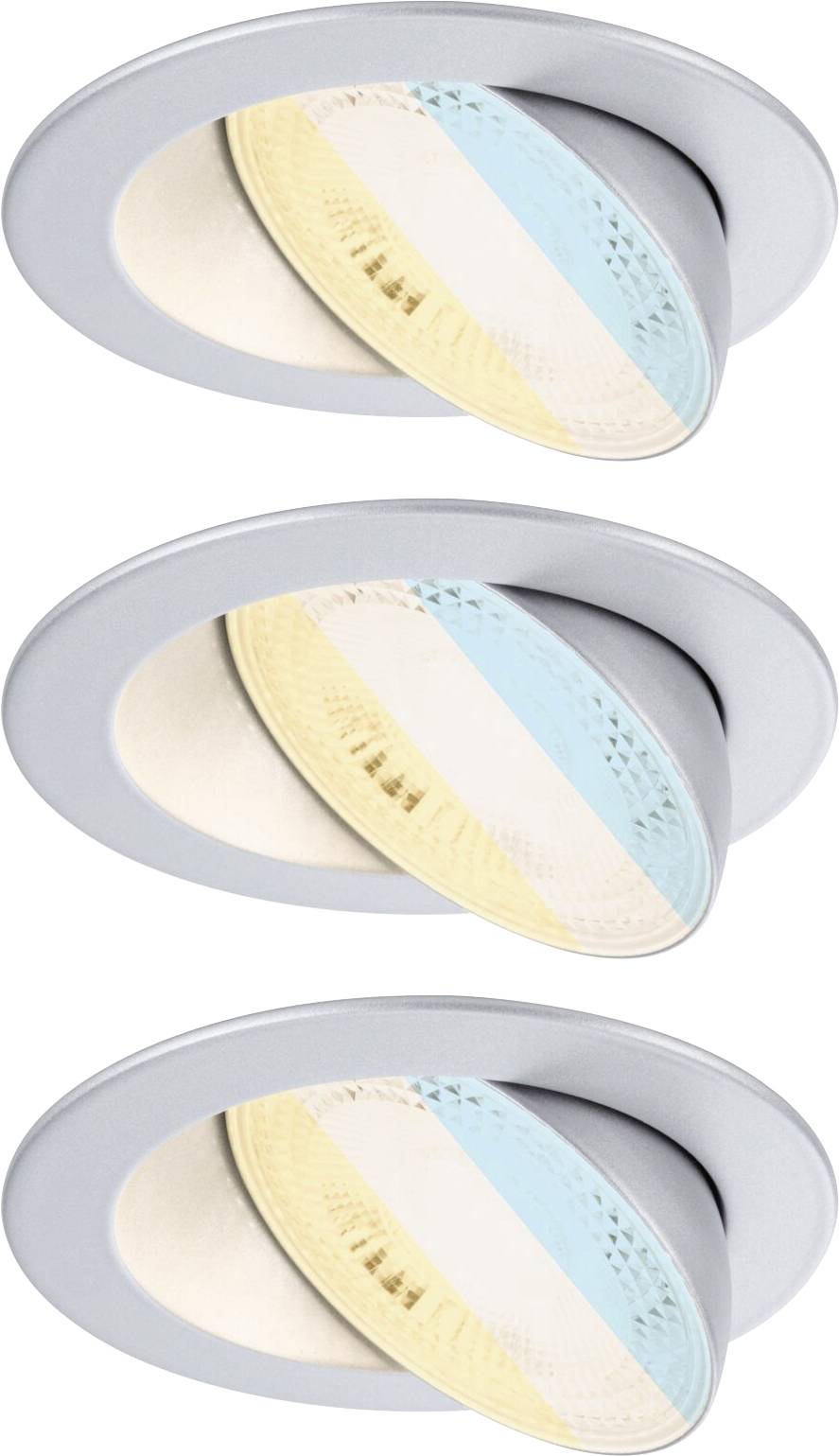 Paulmann 92256 Aumus LED-Einbauleuchte LED 5W Chrom (matt)